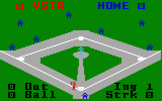 Major League Baseball screenshot 4 for Intellivision